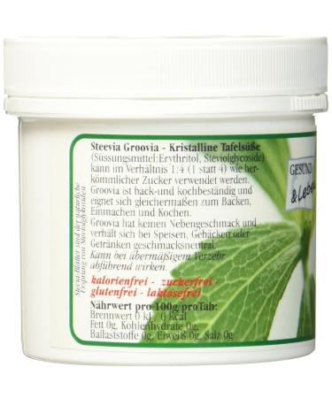 Vitaldoc Steevia Groovia 4:1 - Calorie-Free Sweetener | Erythritol & Steviol Glycosides for Baking & Cooking | New Design - 4x Sweeter than Sugar - Buy Online on GoSupps.com