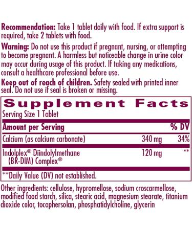 Nature's Way EstroBalance with BR-DIM - 60 Absorbable Tablets for Hormonal Support - Buy Online on GoSupps.com