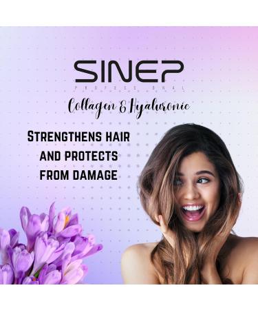 SINEP Professional Keratin and Biotin Shampoo 1000 ml for damaged hair strengthening shine healthy growth - Buy Online on GoSupps.com
