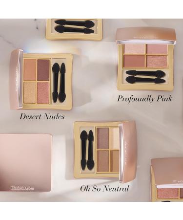 Revlon Elizabeth Arden Eyeshadow Quad in Oh So Neutral mineralbased talcfree formula vegan eyeshadow for longlasting smudgeresistant velvety finish 3 g - Buy Online on GoSupps.com