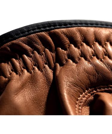 Buy Premium BEAVER GOLF Men's Left-Hand Cabretta Leather Golf Gloves - Sustainable Handmade Quality - Brown Color - Buy Online on GoSupps.com