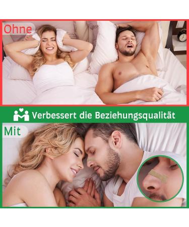Perfect Schlaf24 120x Nose Plaster for Snoring - Anti-Snore Strips 66x19mm - Sleep Better & Breathe Easily - Test 2023 - Buy Online on GoSupps.com