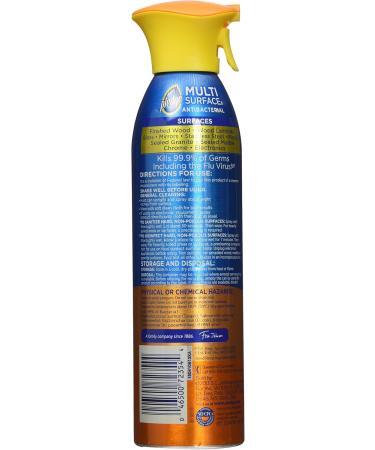Pledge Multi Surface Antibacterial Cleaner - Citrus Scent Aerosol 9.7 Oz | Shop Internationally - Buy Online on GoSupps.com