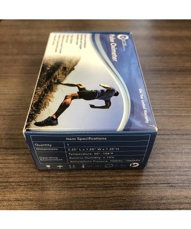 Roscoe Medical Finger Pulse Oximeter - Pediatric and Adult Oxygen Saturation Monitor for Sports and Aviation Use - Buy Online on GoSupps.com