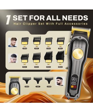Buy Cordless Hair Clippers for Men Professional Hair Trimmer & Barber Clippers | Perfect Hair Cutting Tools - Buy Online on GoSupps.com