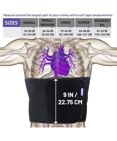 Everyday Medical Belly Belt - Abdominal Support for Post-Birth Caesarean Recovery & Back Support | Plus Size XXL/2XL - Buy Online on GoSupps.com