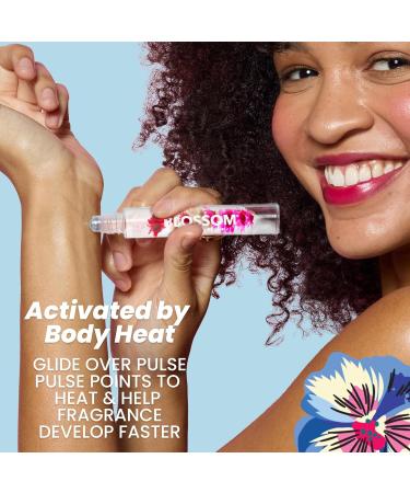 Blossom Roll on Perfume for Women Alcohol Free Rollerball Perfume Oil with Essential Oils Infused with Real Flowers Made in USA 0.20oz (Rose Violet Lily Magnolia Amber Cedarwood) Rose Rose 0.2 Fl Oz (Pack of 1) - Buy Online on GoSupps.com