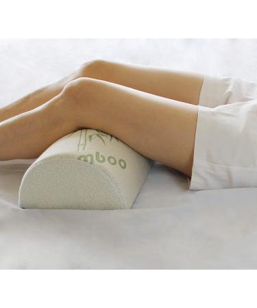 InteVision Four Position Support Pillow with Bamboo Cover - Ideal for Side or Back Sleeping - Relieves Back Pain - Buy Online on GoSupps.com