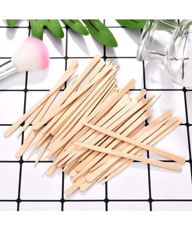Hestya 600 Pieces Wax Applicator Sticks for Hair Removal and Eyebrow Body Waxing - Wood Craft Spatulas for Precise Application (Style Set 2) - Buy Online on GoSupps.com
