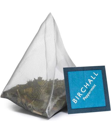 Birchall Tea Bags Peppermint Tea Gift Set Caffeine Free Tea Bursting with Full Flavour Perfect Vegan Gifts 15 Plant-Based Prism Tea Bags (Pack of 2) - Buy Online on GoSupps.com