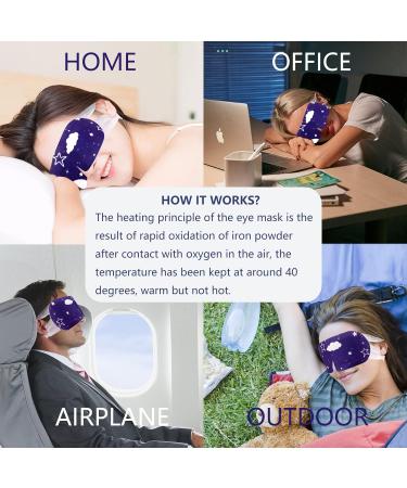 Steam Eye Mask for Dark Circles | Self Warming, Stress Relief, Sleep Aid - Buy Online on GoSupps.com