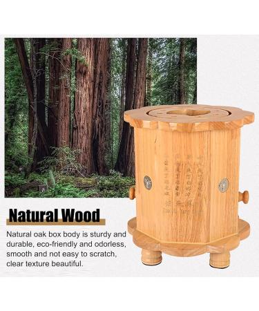 Ener Moxa Box - Portable Wooden Moxa Cone Burner for Therapy Meditation & Yoga - Alternative Acupuncture Solution - Yogam Pillow - Buy Online on GoSupps.com