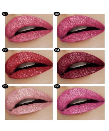 ZITIANY Glitter Liquid Lipstick - Colorful Diamond Shiny Long Lasting Lipstick - 1 Fl Oz - Non-Stick Cup, Smooth & Soft - Gift for Women & Girls - Buy Online on GoSupps.com