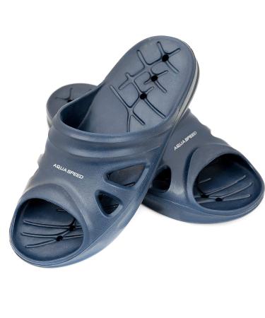 Aqua speed florida + fiber cloth |Ladies |Men |Shower sandals |Badepantolettes |Bathing flaps women men |Shower shoes comfortable |Baden size 42