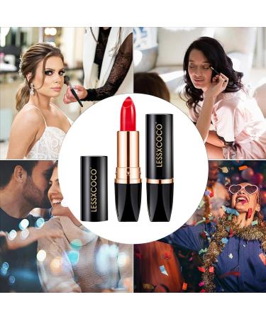  G n rique Color Changing Lipstick PH | Red Juice Orange Carrot Cherry Red Mood Color Changing Lipstick | Long Lasting Natural Moisturizing Lip Balm For Women Girls - Buy Online on GoSupps.com