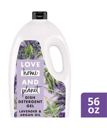 Love Home & Planet Lavender & Argan Oil Dishwasher Detergent Gel - 56 fl oz - Buy Online on GoSupps.com