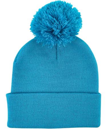 Deilin LED Bobble Hat for Girls - USB Rechargeable Winter Knitting Hat with Headlamp & Pompom - Perfect Birthday Gift for Nightly Activities & Outdoor Fun - Buy Online on GoSupps.com