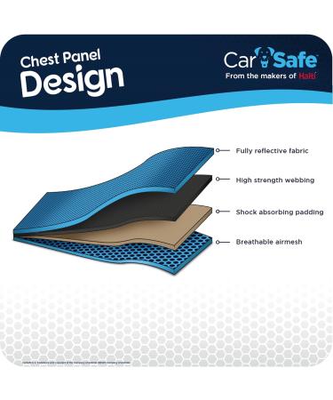 Carsafe Crash-Tested Dog Safety Dishes for XS Dogs - Secure Comfortable & Padded Design Up to 32 kg/70 lbs - Buy Online on GoSupps.com