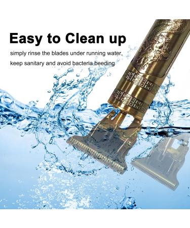 Professional Beard Trimmer for Men - Cordless Electric Hair Clippers USB Rechargeable T Clipper with Guide Combs - Buy Online on GoSupps.com