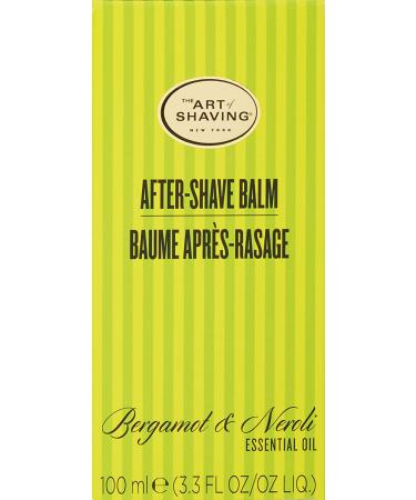 The Art of Shaving After-Shave Balm for Men - Bergamot Neroli 3.3 oz - Sensitive Skin Moisturizer - Buy Online on GoSupps.com