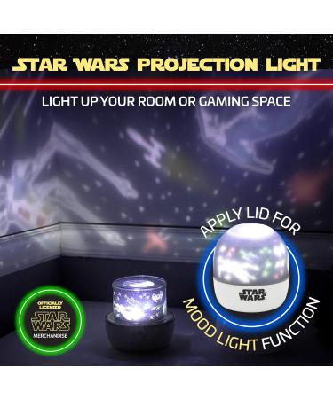 Star Wars Projection Light with Interchangeable Scenes - Night Light and Wall/Ceiling Decoration - Buy Online on GoSupps.com