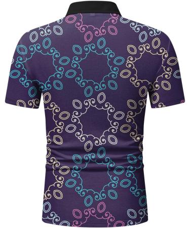 Men's Fashion Casual Short Sleeve Printed T-Shirts | Spring Summer Collection | C-Marine L - Buy Online on GoSupps.com