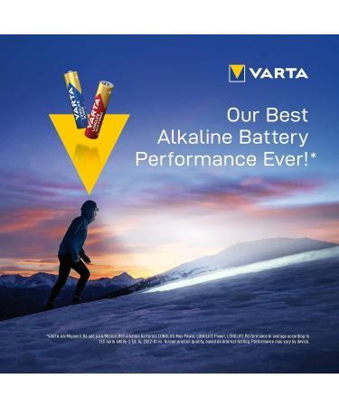 VARTA Longlife Power AAA Alkaline Batteries (10-Pack) - Made in Germany - Perfect for Toys Torches & Controllers - International Shipping Available - Buy Online on GoSupps.com