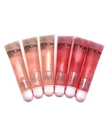 Cherimoya MAX Makeup Clear Lip Polish Bulk (36 Pieces) - Peach/Strawberry | Best International Shipping - Buy Online on GoSupps.com