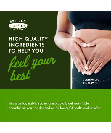 Swanson Bacillus Coagulans - Natural Probiotic Supplement Supporting Digestive Health w/ 6 Billion CFU - May Support GI & Overall Gut Health - (60 Veggie Capsules) 60 Count (Pack of 1) - Buy Online on GoSupps.com