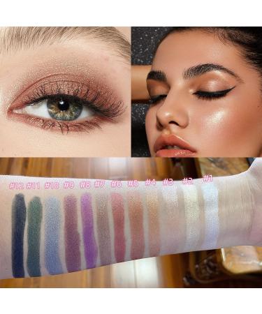 Enfuntins Shimmer Cream Eyeshadow Stick - Rose Gold Glitter Eyeshadow Crayon Pencil - Buy Online on GoSupps.com