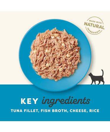 Applaws Premium Natural Cat Food Wet Tuna with Cheese in Broth - 70g Can (24 Pack) - High-Quality Nutrition for Your Cat - Buy Online on GoSupps.com