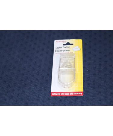 Assured Tablet Cutter - Clear | Precision Pill Splitter for Easy Dosing | Ship Worldwide - Buy Online on GoSupps.com