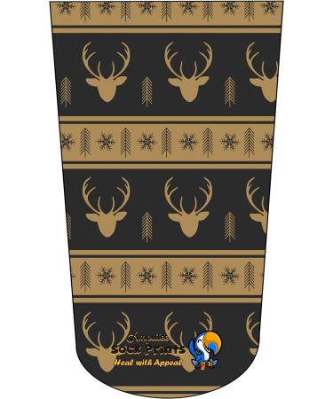 Reindeer Wallpaper V2 3Ply Stump Sock for Amputees - Buy Online on GoSupps.com