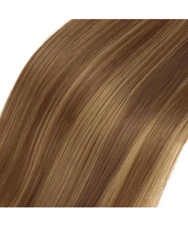 BARSDAR 70cm Synthetic Hair Ponytail Extension - Soft Wrapped Braid for Women/Girls - 130g 12h24 Brown & Blonde Hair Part - Buy Online on GoSupps.com