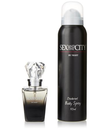 Sex In The City Night Gift Set for Women (Eau de Parfum Spray Deodorant Body Spray)