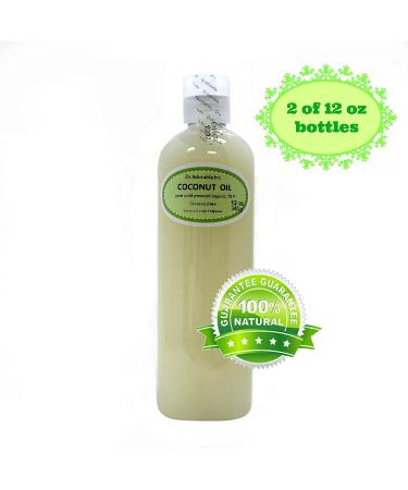 Dr Adorable - 24 oz - Coconut Oil 76 Degree - 100% Pure Natural Organic Cold Pressed (2 of 12 oz) - Buy Online on GoSupps.com