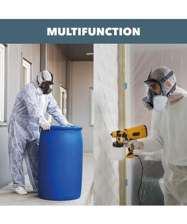 Full Face Respirator Gas Mask Rhino RH-7011 for Organic Vapor Chemical Dust Painting (+ Acid Gas) Including Replacement Filters and Protection Gloves - Buy Online on GoSupps.com
