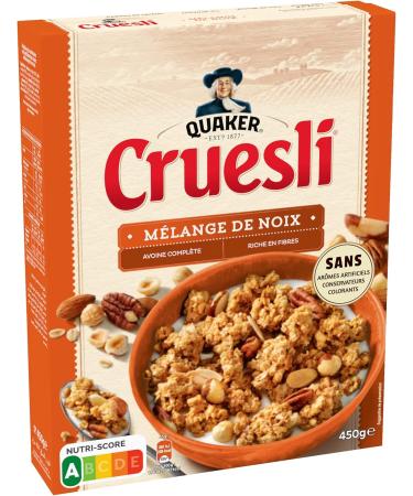 Quaker Cruesli Mixed Nuts 450g (Packaging may vary) - Buy Online on GoSupps.com