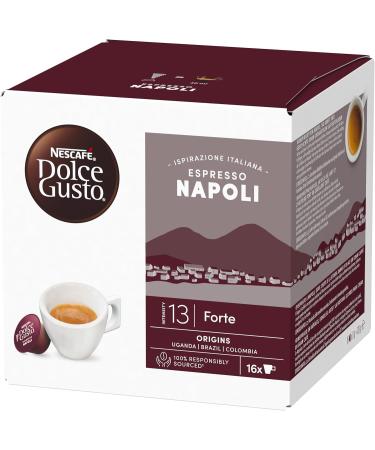  NESCAFE DOLCE GUSTO NESCAF DOLCE GUSTO Espresso Napoli Caff 6 boxes of 16 capsules (96 capsules) - Buy Online on GoSupps.com