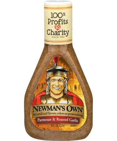 Newman's Own Parmesan & Garlic Salad Dressing 16 oz