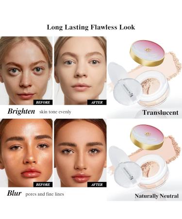 Classic Ivory Matte FV Foundation Makeup + Translucent Loose Powder Combo | Normal/Oily Skin | Waterproof | 1.05fl/oz + 0.35oz - Buy Online on GoSupps.com