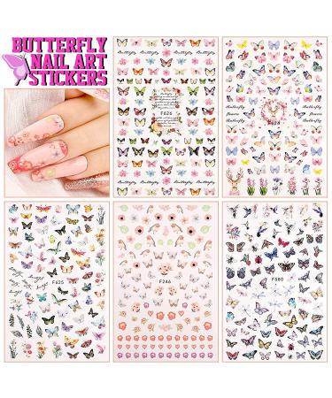 Teenitor Nail Art Brush Kit with 15 Brush Set, Dotting Tools, Butterfly Stickers, Striping Tape, Rhinestones - Complete Nail Art Set - Buy Online on GoSupps.com
