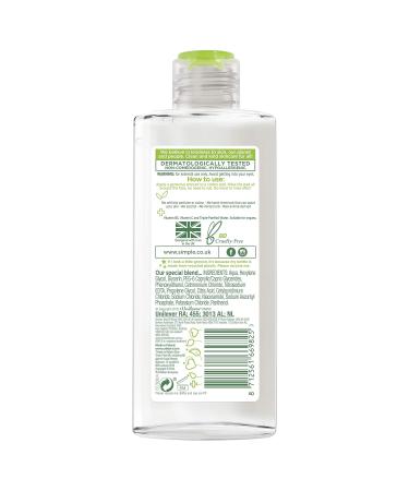 Simple Micellar Water 200 ml - Gentle Cleansing for All Skin Types | Buy Online Internationally - Buy Online on GoSupps.com