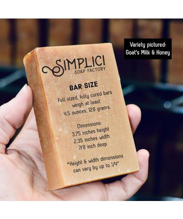 Buy Oatmeal & Honey Bar Soap in Bulk - 7 Bars | Natural Moisturizing Soap for Healthy Skin - International Shipping - Buy Online on GoSupps.com