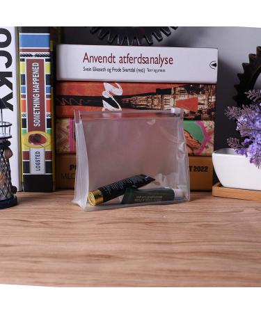 Buy Sansheng 20-Pack Small Transparent Cosmetic Bag with Zipper - Mini Toiletries Organizer 15x3x13 cm Ideal for Gifts & Travel - Buy Online on GoSupps.com