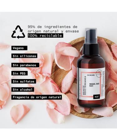 Beaute Mediterranea Face Mist 100ml - Hydrating Spray for Nourishing Hydration - All-Natural Ingredients - Kale and Rose Water components - Refreshing and Moisturizing Skincare - Buy Online on GoSupps.com