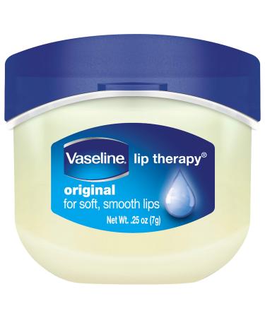 Vaseline Lip Therapy For Dry Chapped Lips Original Mini Hydrating Lip Balm 0.25 oz