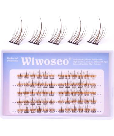 Brown Lash Clusters - Natural Wispy Extensions 8-12MM | DIY Eyelash for Beginners - Buy Online on GoSupps.com