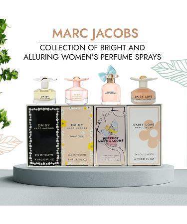 Marc Jacobs Women's Mini Gift Set - 4 Pieces, 0.55 oz Daisy, Perfect, Eau So Fresh, Love - Buy Online on GoSupps.com