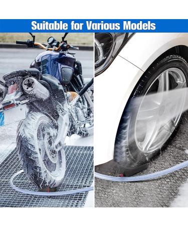 Bexdug Car Wheel Hose Guide Anti-Friction Washer Hose Protection for Garden Watering Prevent Pressure Washing Hose Stucking and Hose Snagging for Agriculture Car Washing Black - Buy Online on GoSupps.com